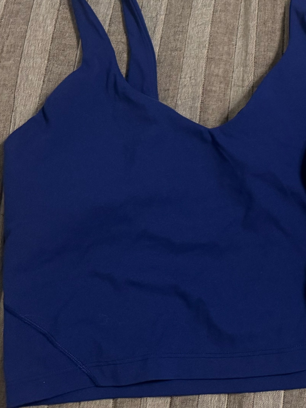 2-Pack Lulumeon Align tanks Club Blue and White